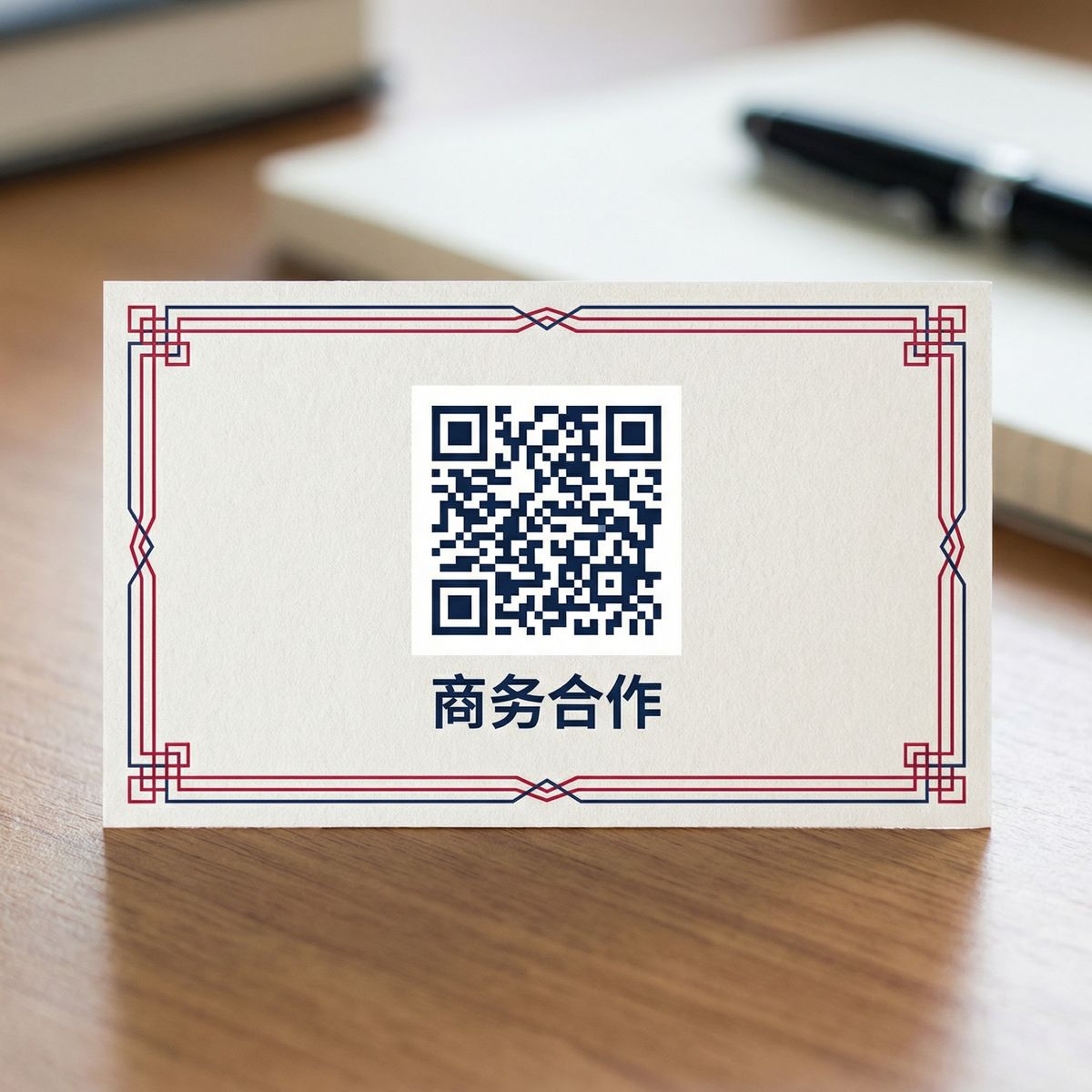 无限臀山商务二维码